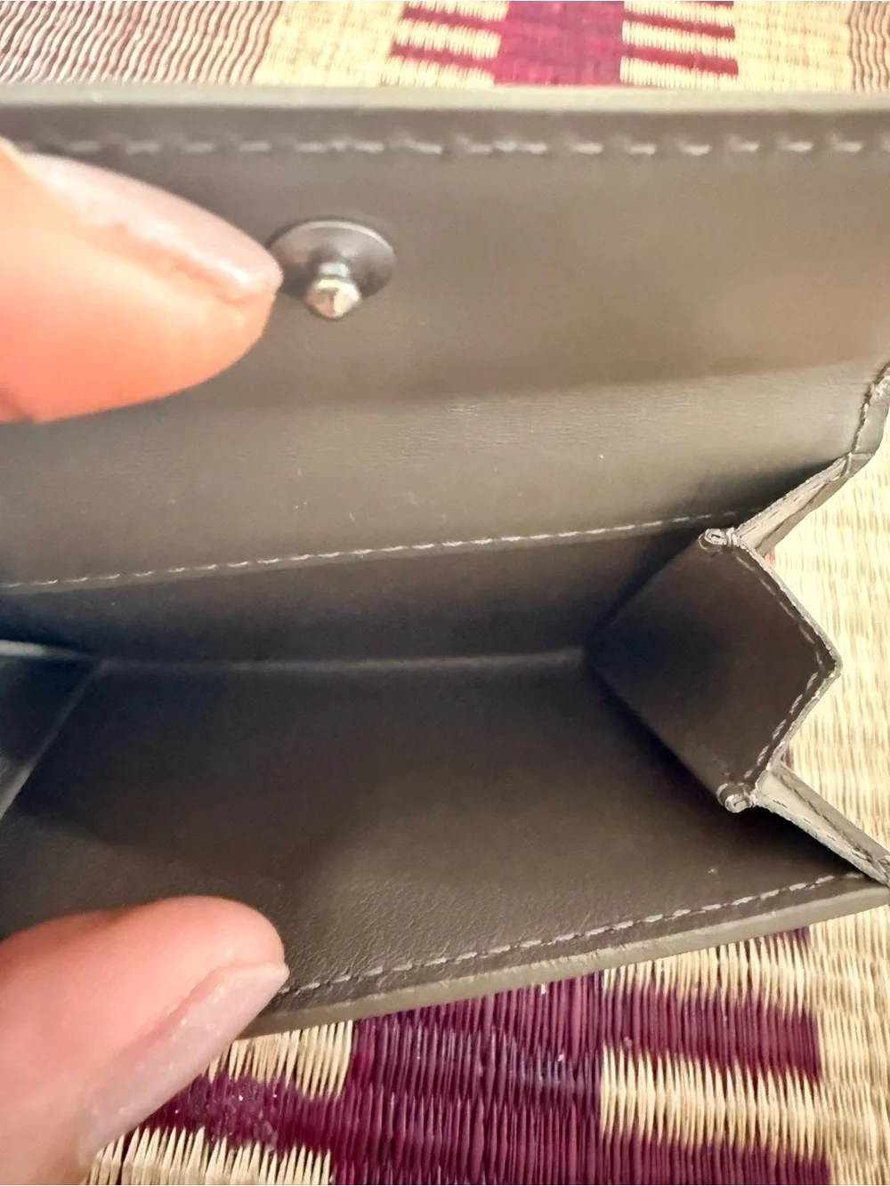Louis Vuitton Epi Leather Compact Wallet - Sage